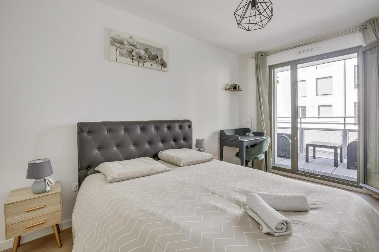 Superbe Appartement Avec Balcon Et Parking Proche Paris Saint-Denis  Exteriör bild