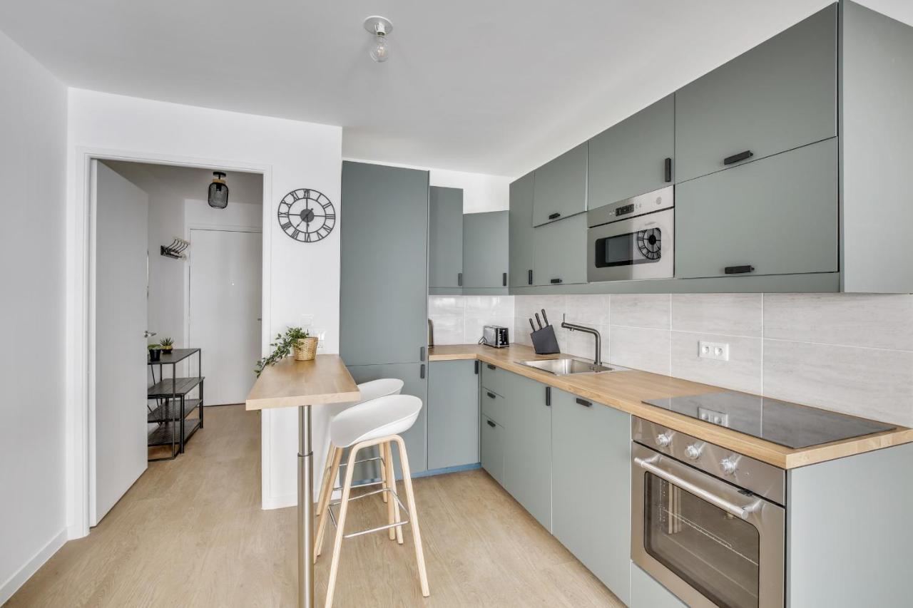 Superbe Appartement Avec Balcon Et Parking Proche Paris Saint-Denis  Exteriör bild