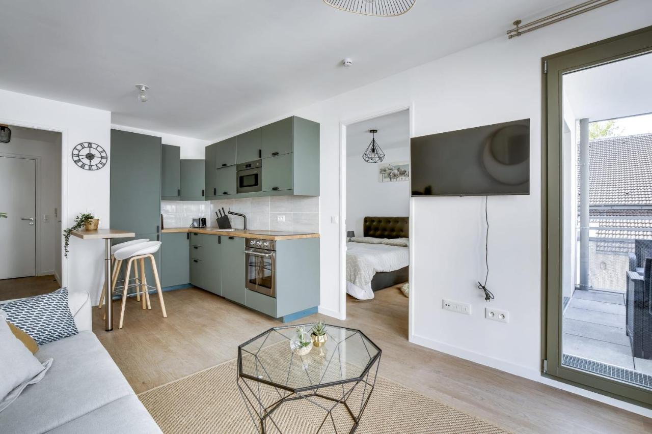 Superbe Appartement Avec Balcon Et Parking Proche Paris Saint-Denis  Exteriör bild