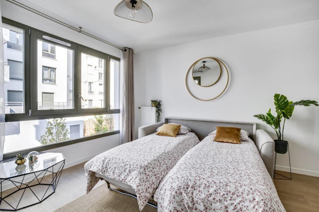 Superbe Appartement Avec Balcon Et Parking Proche Paris Saint-Denis  Exteriör bild