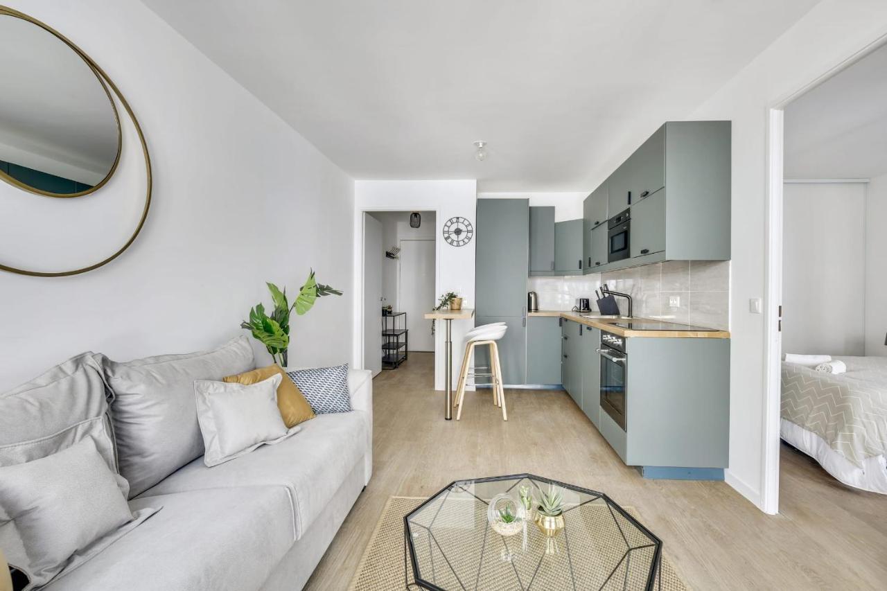 Superbe Appartement Avec Balcon Et Parking Proche Paris Saint-Denis  Exteriör bild