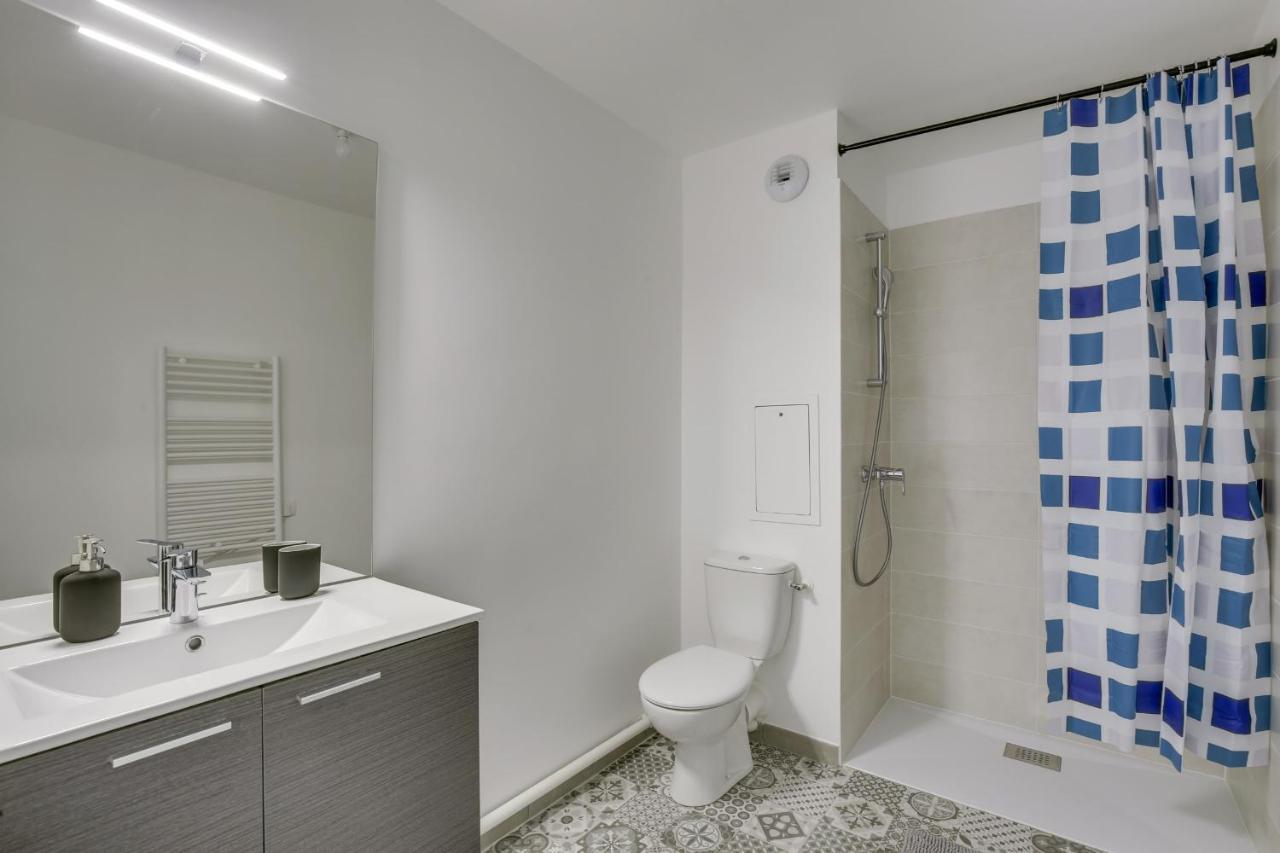 Superbe Appartement Avec Balcon Et Parking Proche Paris Saint-Denis  Exteriör bild